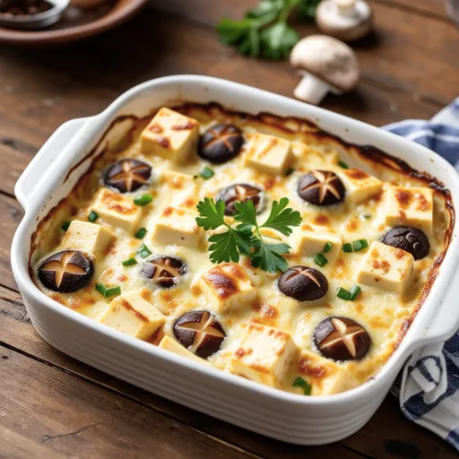 Chikuwa and Mentaiko Tofu Gratin