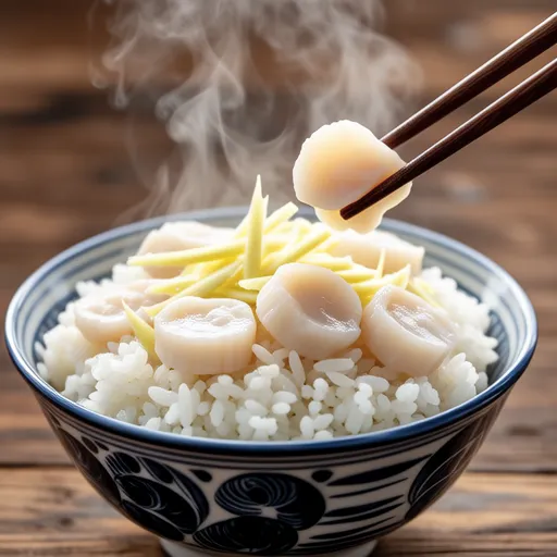 Scallop and Ginger Rice