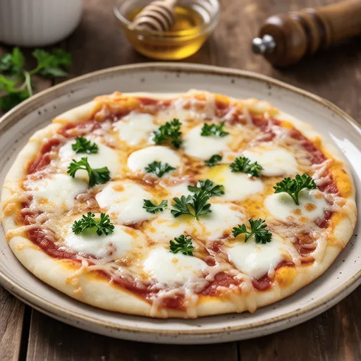 Microwave 4-Minute Tortilla Gorgonzola Pizza