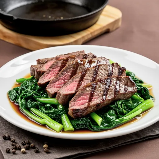Beef Stir-fry with Bean Sprouts and Oyster Sauce