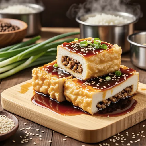 Tofu Rice - North Korean Street Food