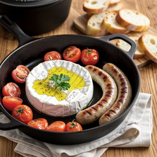 Whole Camembert Cheese Ajillo