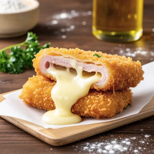 Cheese-in-Ham Cutlet