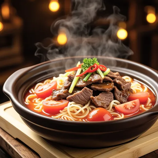 牛肉と春雨のトマト煮込み
