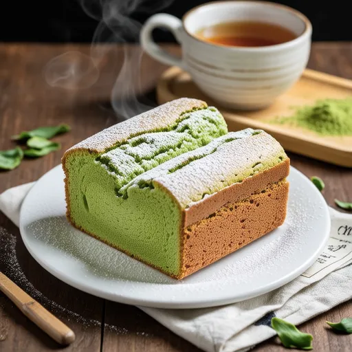 Green Tea Pound Cake