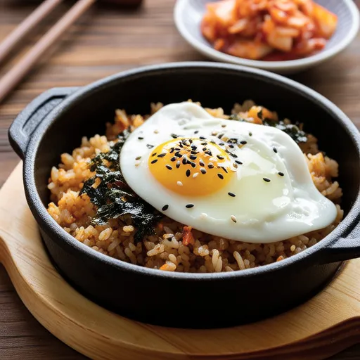 Simple Gochujang Kimchi Fried Rice Recipe