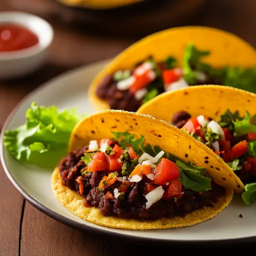 Vegetarian Black Bean Tacos