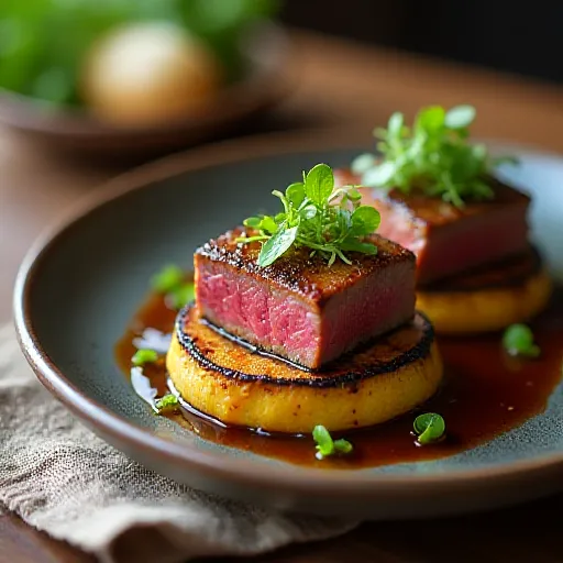 Eggplant Tenderloin Canapé