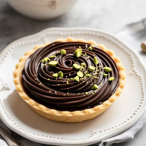 Sweet Chocolate Cream Cheese Tart