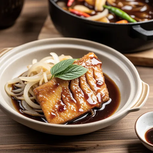 Sweet and Savory Teriyaki Mackerel Stew