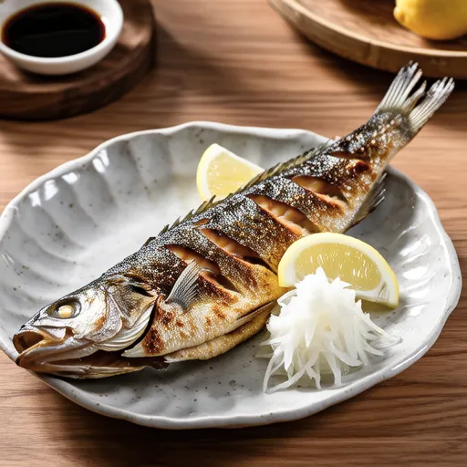 Grilled Salted Hokke