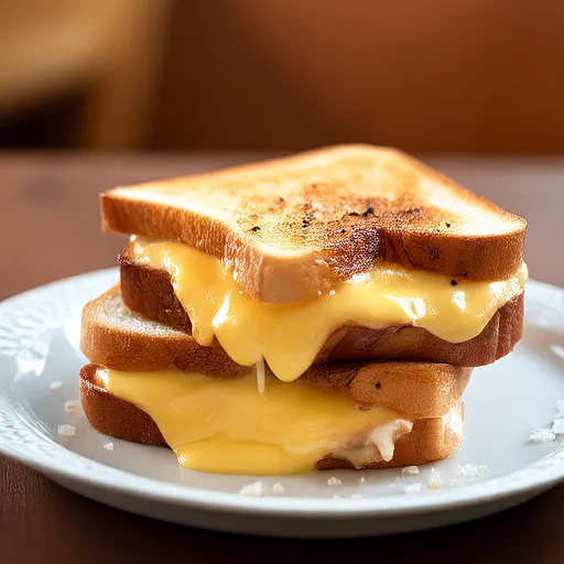 Bánh mì nướng phô mai kem