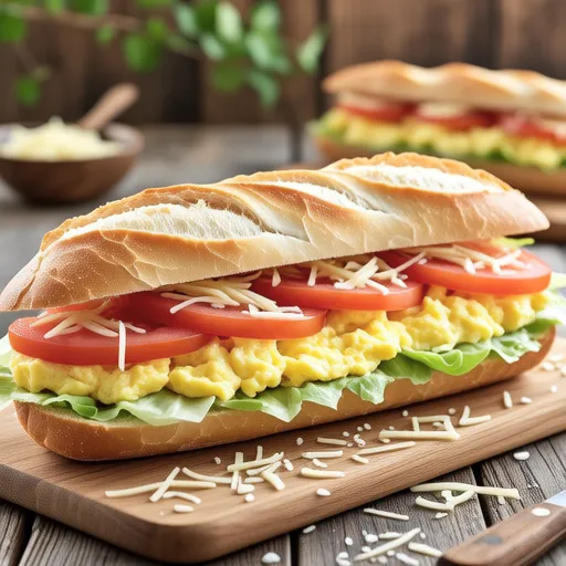 Cabbage and Salmon Egg Open Sandwich