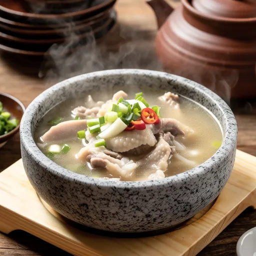 Korean Chicken Soup (Dak Gomtang)