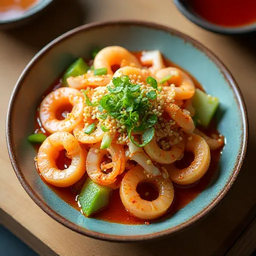 Spicy Squid Salad (Ojingeo Chomuchim)