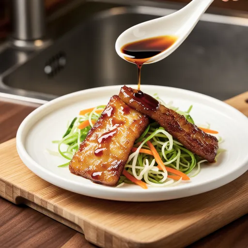 Saba and Vegetables Stir-fry with Ponzu Sauce