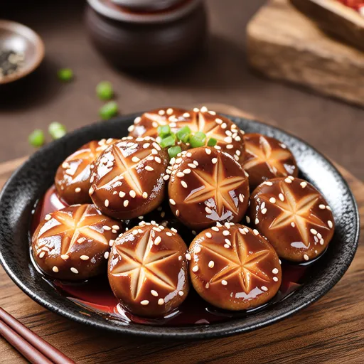 Spicy Shiitake Mushroom Side Dish