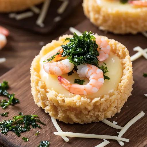 Sakura Shrimp and Nori Cheese Crisps