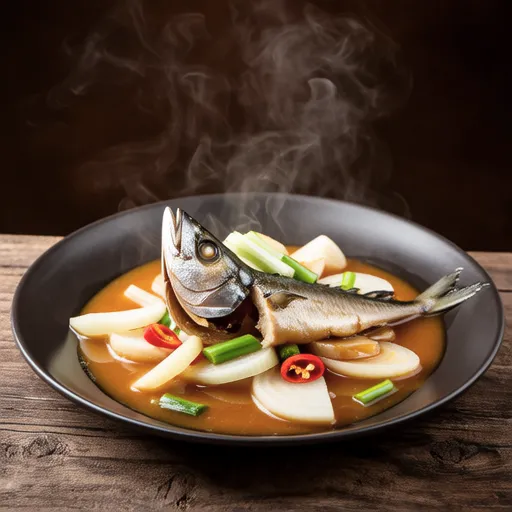 Braised Mackerel with Radish