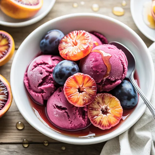 Plum Granita