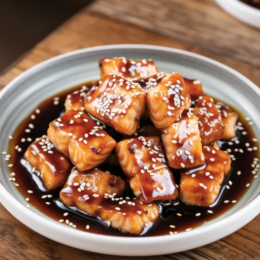 Sweet and Spicy Sesame Salmon