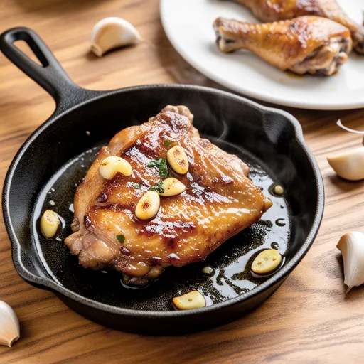Chicken Steak Garlic Butter Soy Sauce