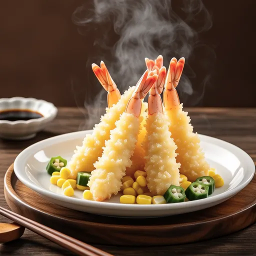 Shrimp and Okra Tempura