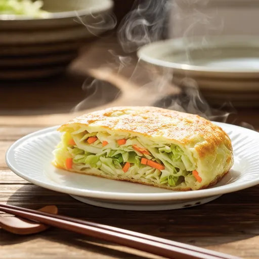 Cabbage Egg Pancake