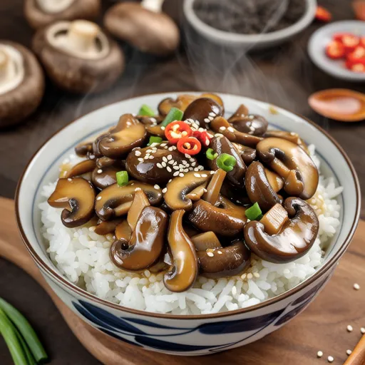 Mushroom Rice Bowl