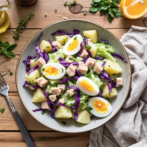 Cabbage and Potato Salad