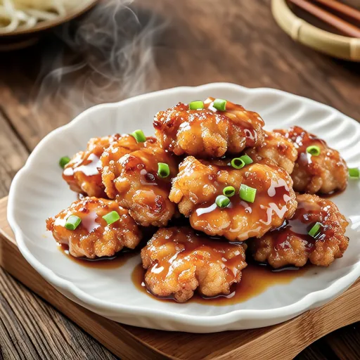 Hanpen Tsukune (Chicken Patties with Hanpen)