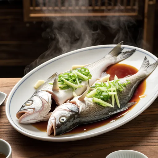 Sanma Steamed with Aromatic Flavor