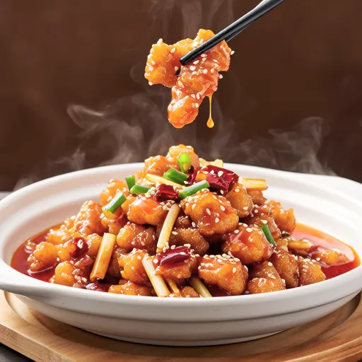 Spicy Stir-fried Fish Cake