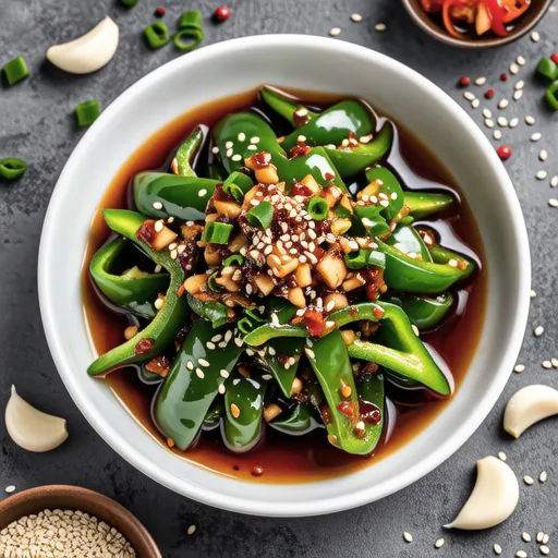 Crunchy Pepper Salad