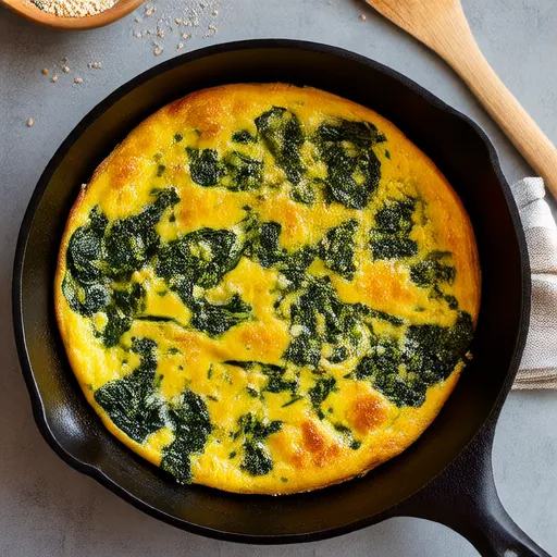 Frittella di verdure cinese a basso contenuto di carboidrati