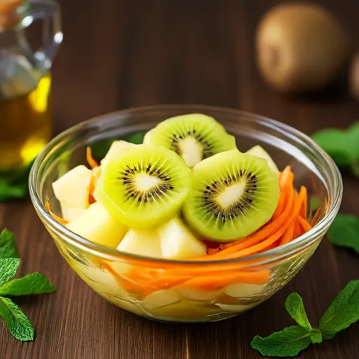 Ensalada de kiwi y patata