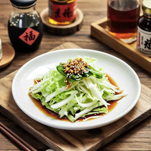Crunchy Cabbage and Chive Salad
