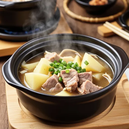 Japanese Miso Pork Soup (Tonjiru)