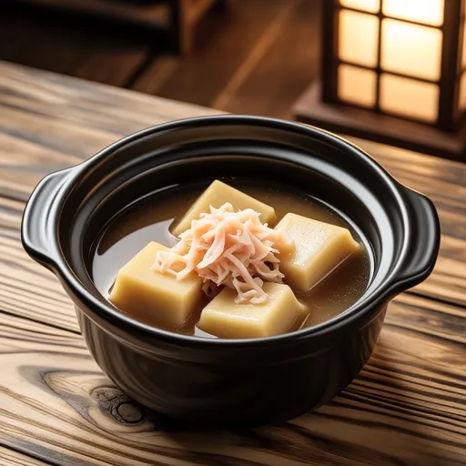 Bamboo Shoots with Ume and Bonito Flakes