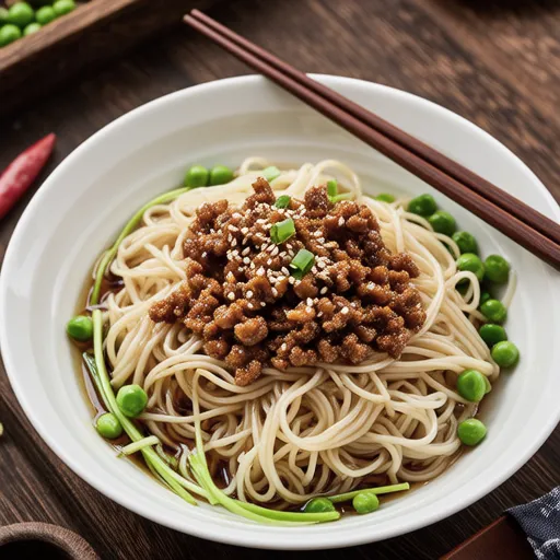 Pork Mince and Glass Noodle Chinese Salad