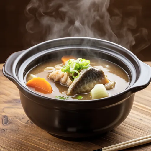黄尾の味噌汁