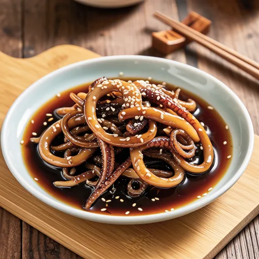 Soy Sauce Stir-fried Dried Squid