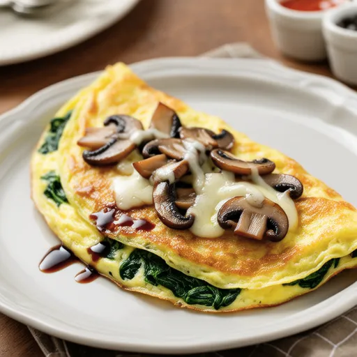 Spinach Omelette
