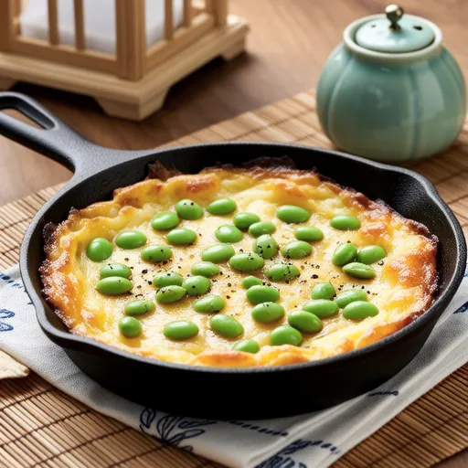 Edamame Cheese Crisps
