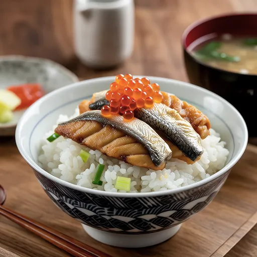Rice with Sardines and Umeboshi