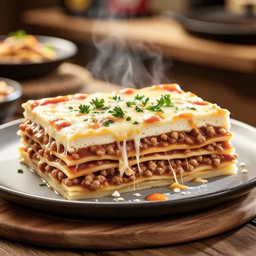 Tofu Cream Lasagna