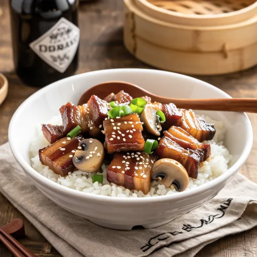 Pork Belly and Shimeji Mixed Rice