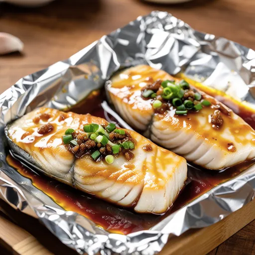 Grilled Sea Bream with Scallion Miso