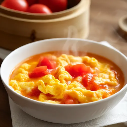 Tomato Egg Custard