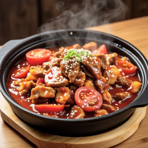 Tomato-Rich Pork Kimchi